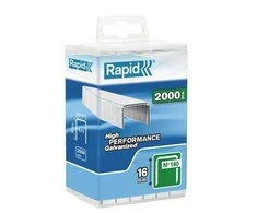 Rapid Kabės Nr140 16mm 2000 vnt plastikinė dėžutė