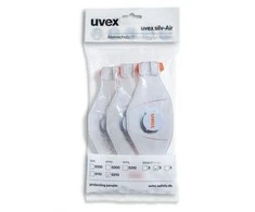 Respiratorius Uvex silv-Air Premium 5210 FFP2, sulankstomas, su vožtuvu,3 vnt, mažmeninė pakuotė