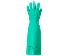 Safety chemical pirštinės Ansell AlphaTec® Solvex® 37-185, elbow-length, žalias, size 9