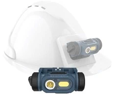 Scangrip Įkraunama 150 lm LED darbo lempa su jutikliu ir tvirtinimu prie šalmo, IP54