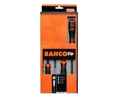 Atsuktuvų rinkinys, 4 vnt BahcoFit PH1/2 + plokščias SL3/5,5