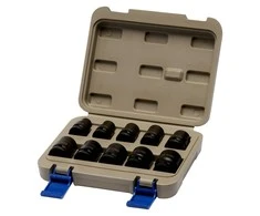Šešiakampių smūginių galvučių rinkinys Irimo 10vnt 10-24mm 1/2"