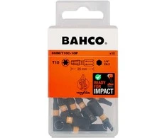 Smūginiai antgaliai Bahco 66IM T10 25mm , 10vnt blisteris