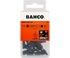 Smūginiai antgaliai Bahco 66IM T15 25mm , 10vnt blisteris