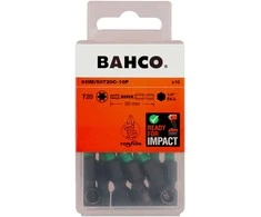 Grąžtas Smūginiai antgaliai Bahco 66IM T20 50mm , 10vnt blisteris