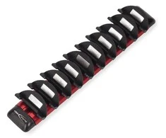 Snap On Reguliuojamas veržliarakčių laikiklis Mėlyna-Point® su magnetais, 10vnt