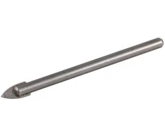 Stiklo ir keramikos plytelių grąžtas 2 briaunų, Bahco, apvalus kotas, 10mm, karbidas