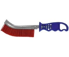 Tivoly Abrazyvinis nailono vielinis šepetys su plastikine rankena 235mm