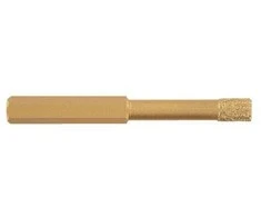 Deimantinis grąžtas plytelėms ir marmurui TIVOLY, su parafinu, "Heavy duty", Hex kotelis (Ø) 10 mm