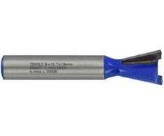 Tivoly Dovetail cutter 14.3x13 mm, 14°, 8mm shank