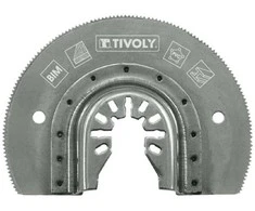 Tivoly Geležtė universali multifunkciniam įrankiui 87mm, segment, BiM, medienai, plastikas ir metalas