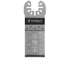 Tivoly Geležtė universali multifunkciniam įrankiui 34x40mm, HCS (hardened teeth), medienai