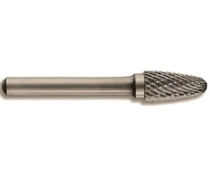 Tivoly Kietmetalinė freza. Konusinė-užapvalinta forma Ø12mm, kotelis 6mm (plastikinė dėžutė)