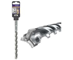 SDS+ grąžtas gelžbetoniui Tivoly Technic Master 3 Heavy Duty | Ø8*450*400mm