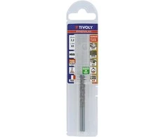 Tivoly Metalo grąžtas FURIUS 3.2mm, Ti2CN FUSIO, HSS kampas "Split point" 135°, 2vnt. blisteryje.