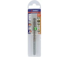 Tivoly Metalo grąžtas FURIUS 6.8mm, Ti2CN FUSIO, HSS kampas "Split point" 135°, blisteryje.