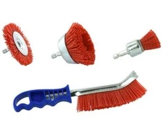 Tivoly Nylon Drill Set 3 pc, 80 Grit, 1/4" HEX + Ergo Handle