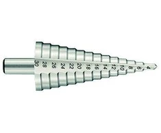 Tivoly Pakopinis grąžtas HSS, tiesi įpjova, T LINE 4-20mm, žingsnis 2 mm