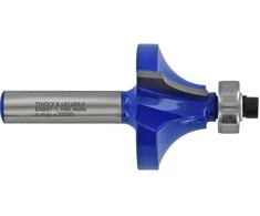 Tivoly Quarter round cutter with ball bearing, 38x12 mm, 8mm shank