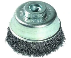 Tivoly Steel wire cupbrush for angle grinder, 75mm, Ø0.35mm