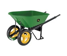 Truper John Deere 120L dviejų ratų profesionalus karutis su metaline talpa