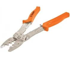 Kabelio nužievinimo, kirpimo bei užspaudimo replės 25.4cm Truper®