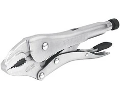 Replės fiksuojamos lenktomis žiaunomis 180mm Truper®