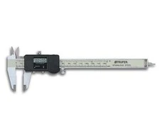Skaitmeninis slankmatis. Tikslumas 0,01mm. Minimalus matuojamas storis 0,01mm, didžiausias matuojamas storis 150mm Truper®