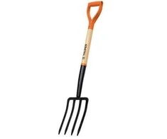 Truper sodo šakė 4-ražų su mediniu kotu 170X760mm