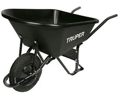 Truper 120L karutis su plastikine talpa