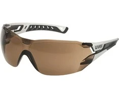 uvex pheos nxt CBR23 safety spectacles anti-fog on the inside, extremely scratch-resistant and chemical-resistant on the outside