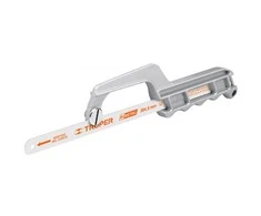 Vienarankis aliuminis metalo pjūklelis. Skirtas 30cm geležtėms Truper®