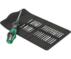 19 dalių atsuktuvų rinkinys WERA KK Turbo 1