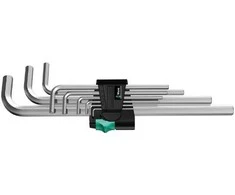 Šešiakampių raktų rinkinys 950 L/9 SM N Hex-Plus WERA