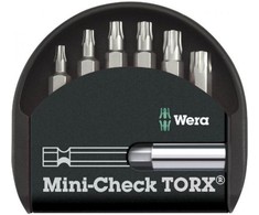 TORX antgalių rinkinys su laikikliu WERA 056294