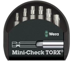 TORX antgalių rinkinys su laikikliu WERA 056294