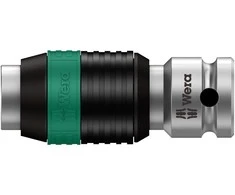 Adapteris 1/4" antgaliams su greita fiksacija Wera Zyklop, 1/4" tvirtinimas