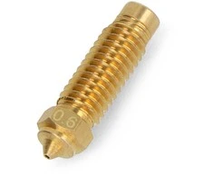 0.6 mm antgalis Elegoo Neptune 4 Plus/4 Max 3D spausdintuvams - 1.75 mm filamentas - žalvaris