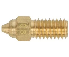 0.8 mm antgalis Elegoo Neptune 4/4 Pro 3D spausdintuvams - 1.75 mm filamentas - žalvaris