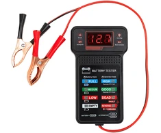12 V BLOW TA-01 akumuliatorių testeris