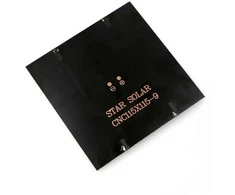 Oem 1.2W / 9V saulės panelė 115x115x3mm