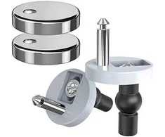 Oem 14mm klozeto sėdynės montavimo rinkinys - su 45mm flanšu - tvirtinimo varžtai - 2 vnt