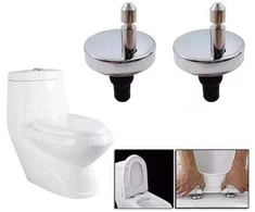 Oem 14mm klozeto sėdynės montavimo rinkinys - su 45mm flanšu - tvirtinimo varžtai - 2 vnt