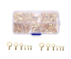 Oem 150 vnt rinkinys - Žiedinė jungtis, neizoliuota - laido galas M3 M4 M5 M6 M8 M10