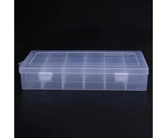 Oem 18 skyrių 230x118x42mm organizatorius - dėžutė smulkiems daiktams