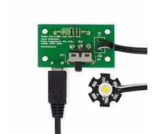 1W-microUSB LED lempos kūrimo rinkinys - Kitronik 2161