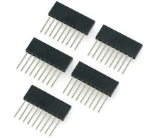 Oem Karpomas lizdas 1x9pin kaiščių 2.54m skirtas Arduino