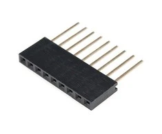 Oem Karpomas lizdas 1x9pin kaiščių 2.54m skirtas Arduino