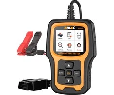 2 viename diagnostikos skaitytuvas OBD2 ir akumuliatoriaus testeris Ancel AD410 PRO