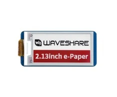 2.13” E-Paper E-Ink ekranas 212x104px, SPI, 3 spalvų, skirtas Raspberry Pi Pico, Waveshare 19588